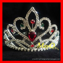 Beleza coroa de pageant diamante, coroa de casamento
